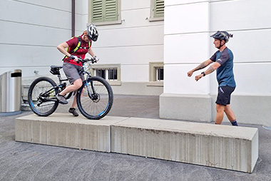 Bikekurs Hindernis Balance