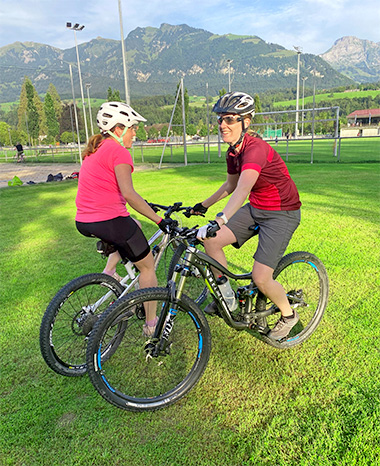 Biketraining einhänding