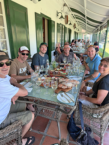 Südafrika Bikereise Apéro