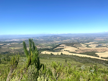 Aussicht Bikreise Afrikasüd