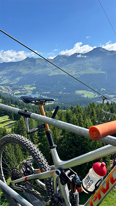 BikeCamp Lenzerheide Weitsicht