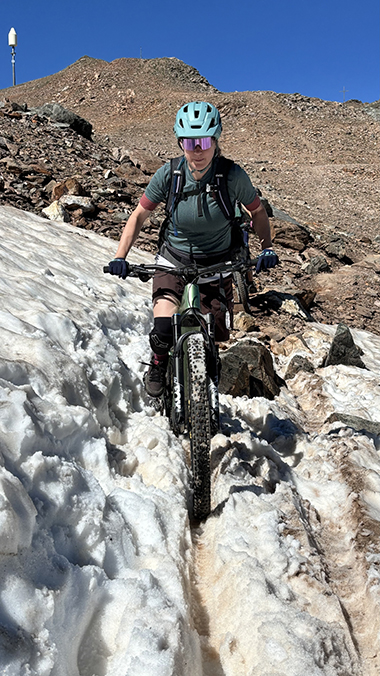 Lenzerheide Bikecamp Schneeberge